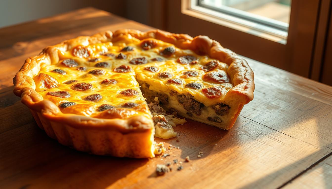 sausage quiche